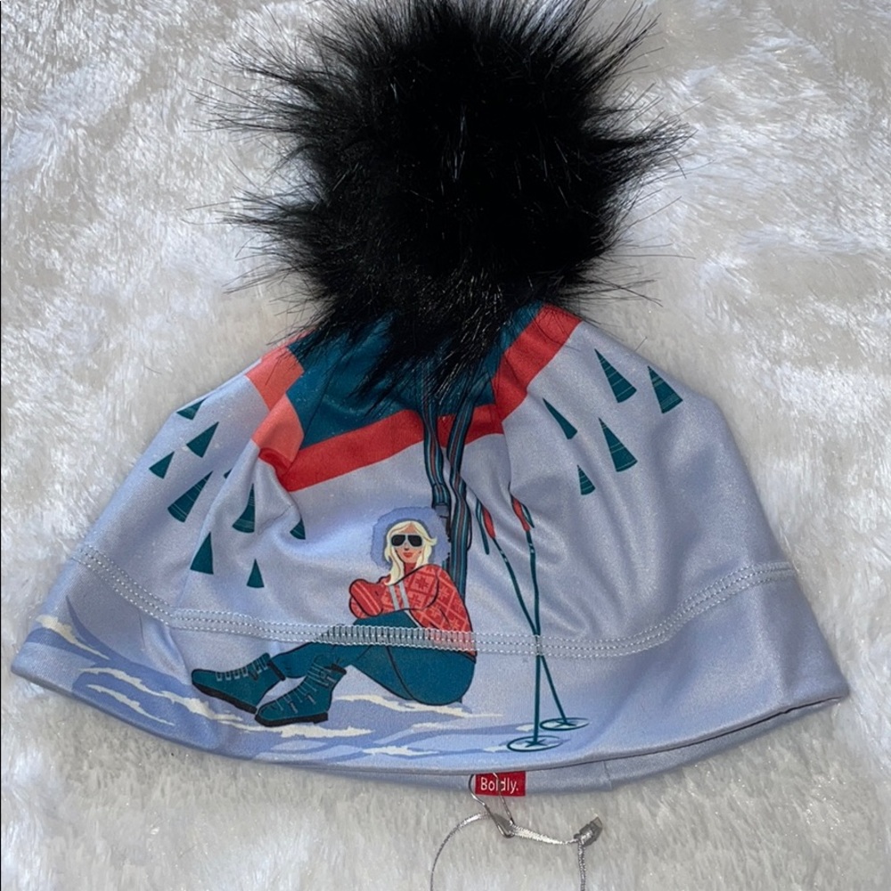 Adorable POM ski ⛷ beanie
